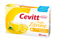 CEVITT immun heiße Zitrone zuckerfrei Granulat